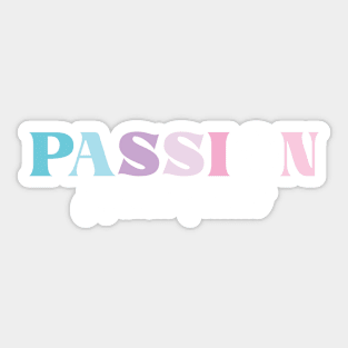 Moments Podcast Merch Passion Sticker